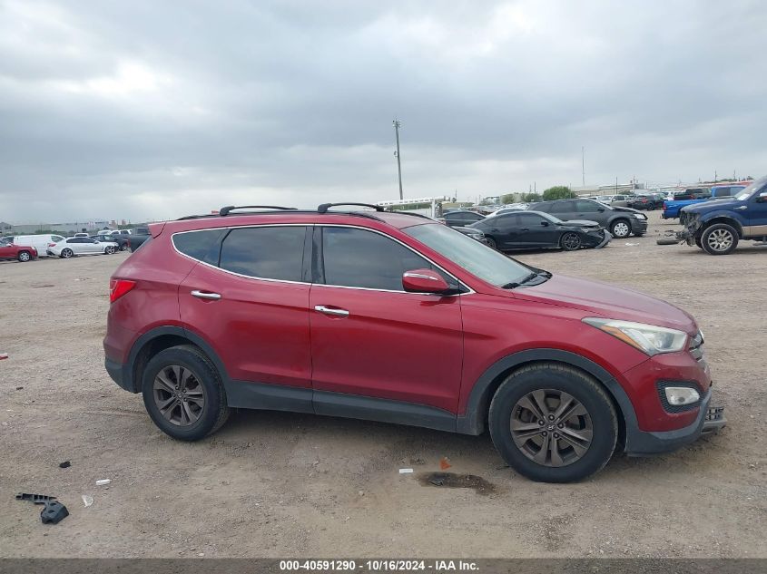 2013 Hyundai Santa Fe Sport VIN: 5XYZU3LB4DG102587 Lot: 40591290