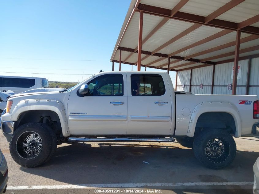 2013 GMC Sierra K1500 Sle VIN: 3GTP2VE72DG287158 Lot: 40591291