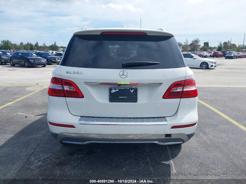 2015 Mercedes-Benz Ml 350 VIN: 4JGDA5JB9FA590659 Lot: 40591295