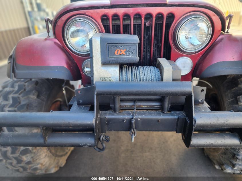 1JCCM87E6DT075581 1983 Jeep Jeep Cj7