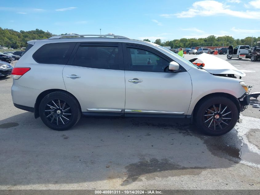 2013 Nissan Pathfinder Platinum VIN: 5N1AR2MM8DC676683 Lot: 40591311