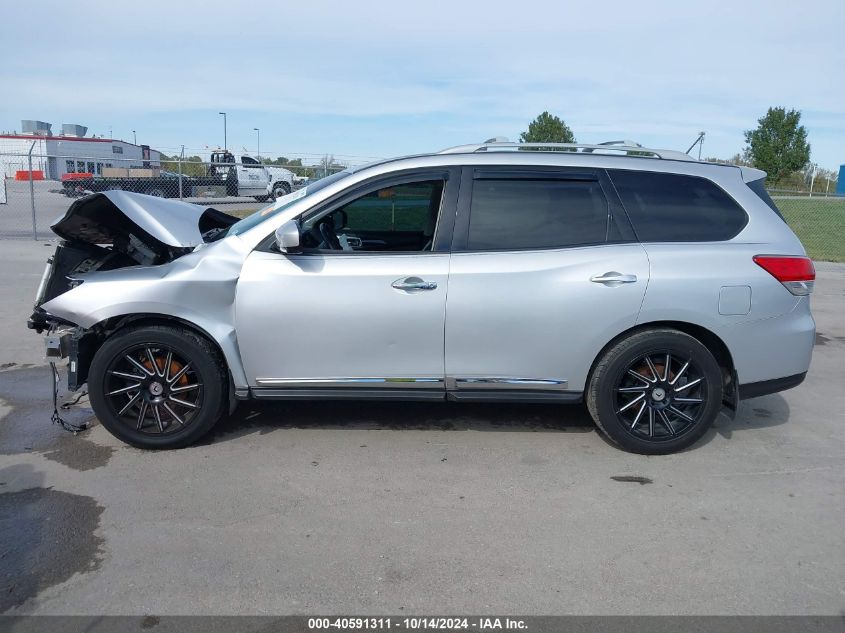 2013 Nissan Pathfinder Platinum VIN: 5N1AR2MM8DC676683 Lot: 40591311