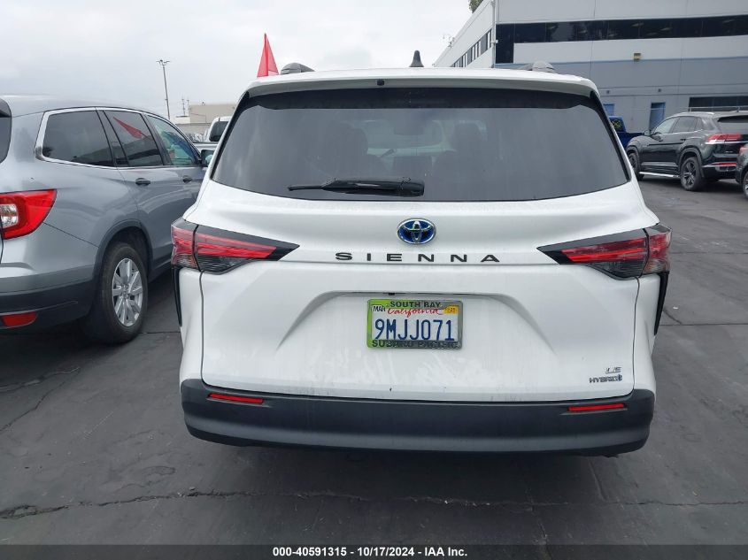 2021 Toyota Sienna Le VIN: 5TDBRKEC7MS014509 Lot: 40591315