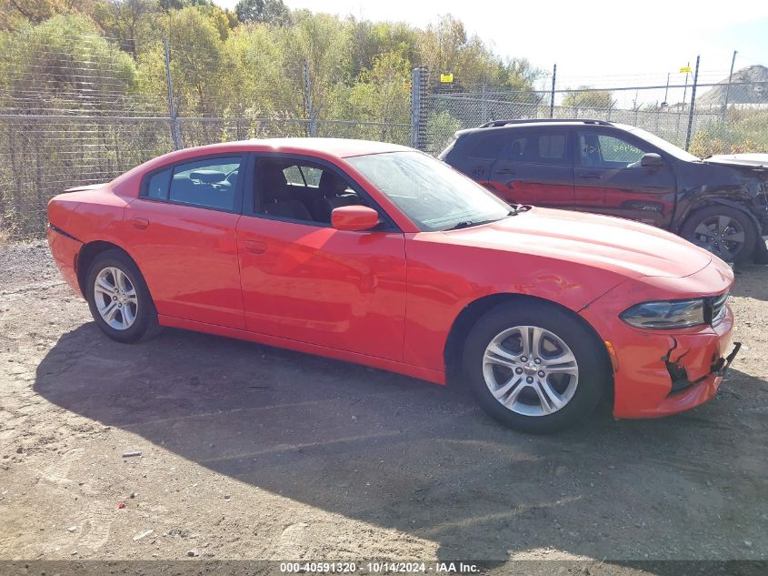 2019 Dodge Charger Sxt Rwd VIN: 2C3CDXBGXKH754532 Lot: 40591320