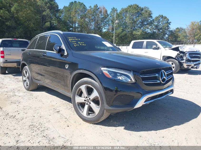 2019 Mercedes-Benz Glc 300 VIN: WDC0G4JB9KF605633 Lot: 40591323