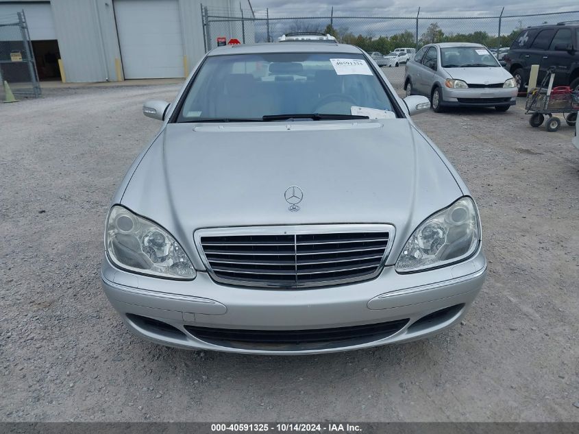 2003 Mercedes-Benz S 430 VIN: WDBNG70J43A317408 Lot: 40591325