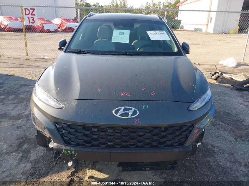 2023 Hyundai Kona Sel VIN: KM8K62AB5PU060454 Lot: 40591344