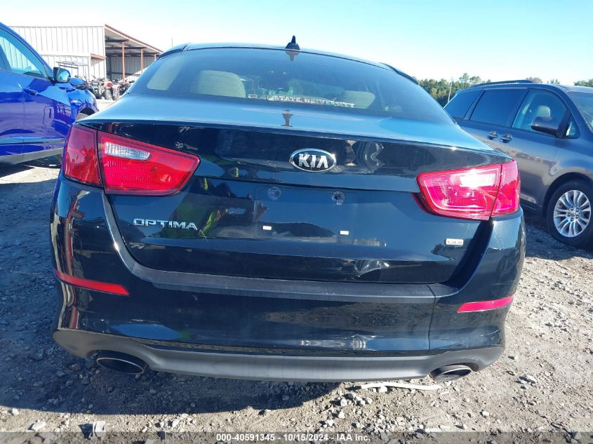 2014 Kia Optima Lx VIN: 5XXGM4A76EG301755 Lot: 40591345