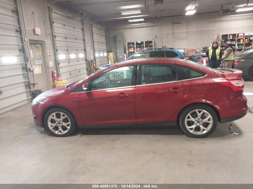 2013 Ford Focus Titanium VIN: 1FADP3J21DL255054 Lot: 40591370