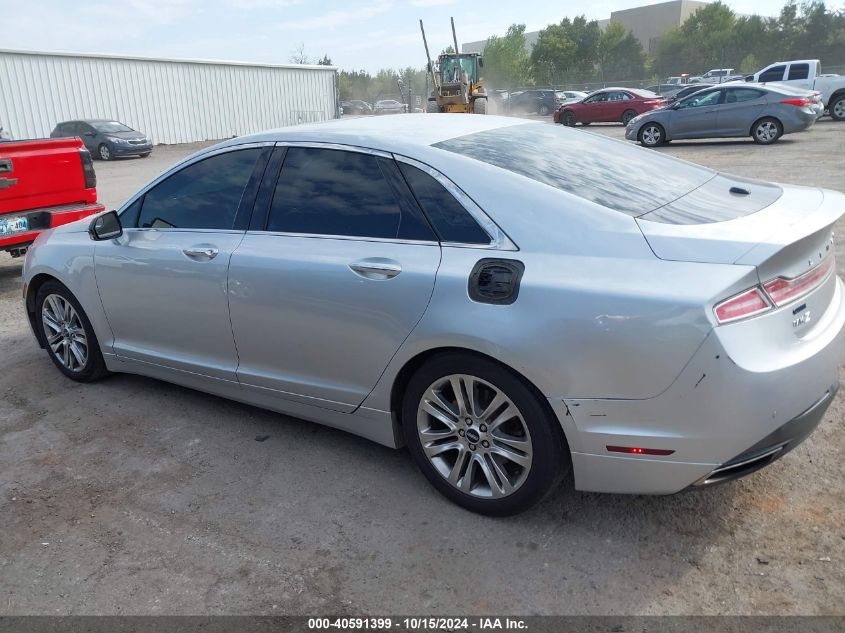 2014 Lincoln Mkz VIN: 3LN6L2G90ER831499 Lot: 40591399