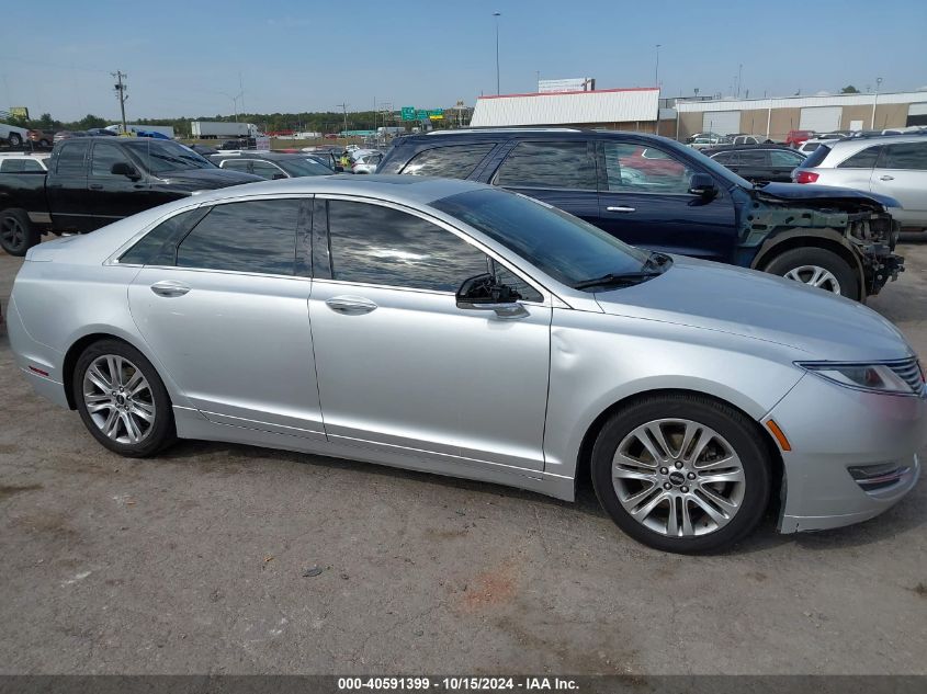 2014 Lincoln Mkz VIN: 3LN6L2G90ER831499 Lot: 40591399