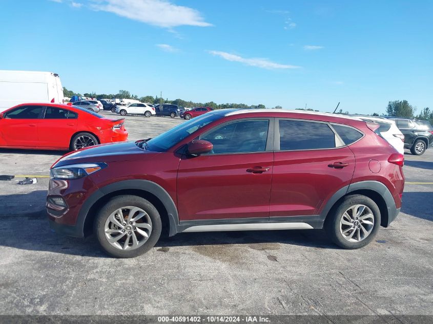 2017 Hyundai Tucson Se VIN: KM8J33A44HU501178 Lot: 40591402
