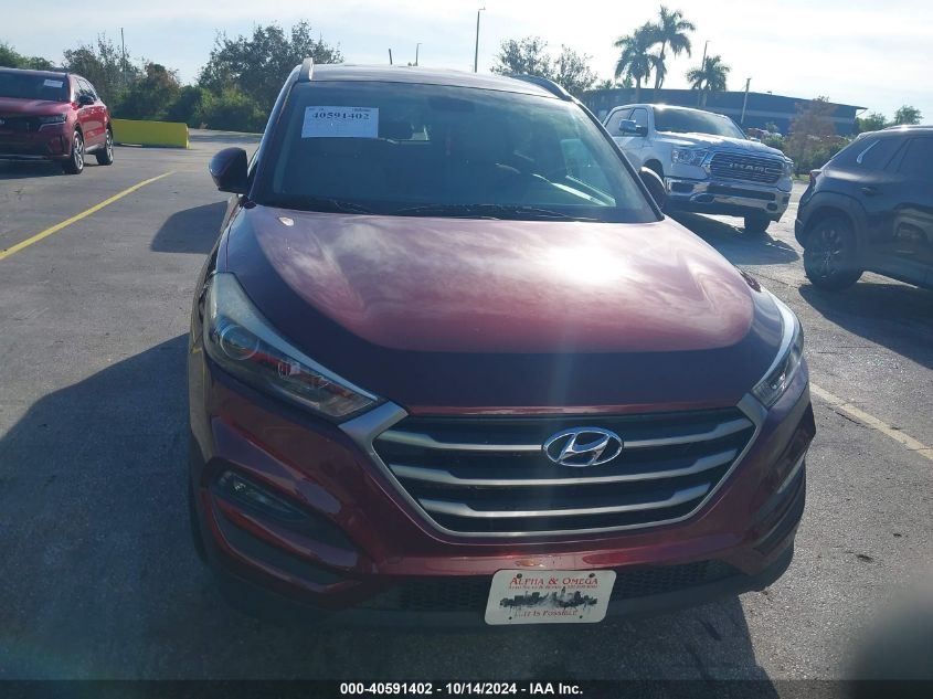 2017 Hyundai Tucson Se VIN: KM8J33A44HU501178 Lot: 40591402