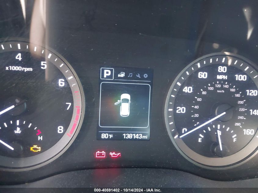 2017 Hyundai Tucson Se VIN: KM8J33A44HU501178 Lot: 40591402