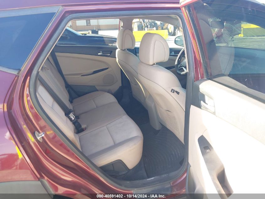 2017 Hyundai Tucson Se VIN: KM8J33A44HU501178 Lot: 40591402