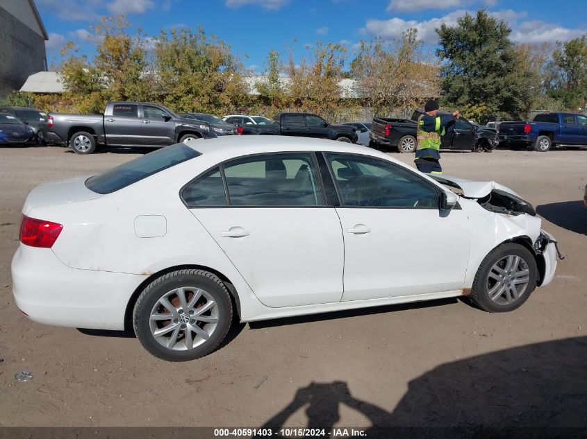 2011 Volkswagen Jetta 2.5L Se VIN: 3VWDX7AJ5BM386554 Lot: 40591403