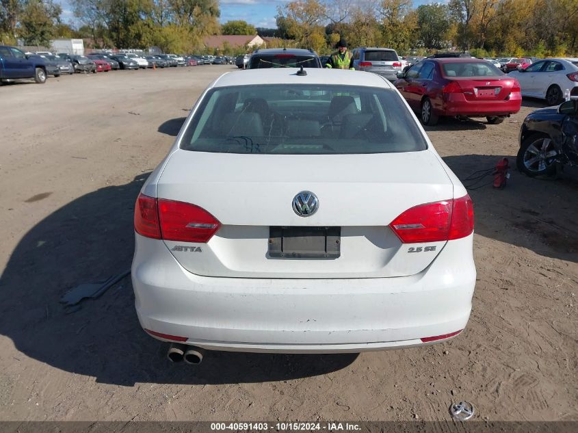 2011 Volkswagen Jetta 2.5L Se VIN: 3VWDX7AJ5BM386554 Lot: 40591403