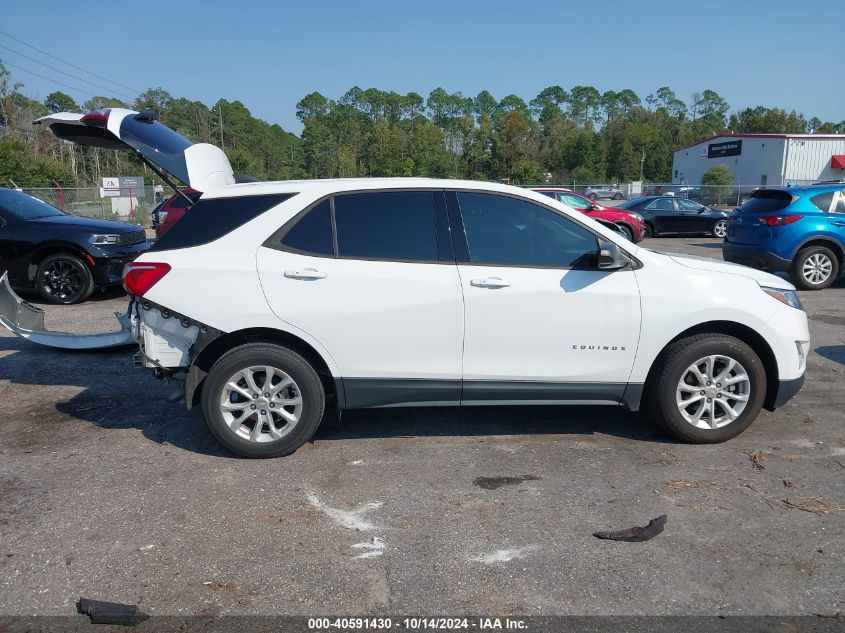 2019 Chevrolet Equinox Ls VIN: 2GNAXHEV0K6261987 Lot: 40591430