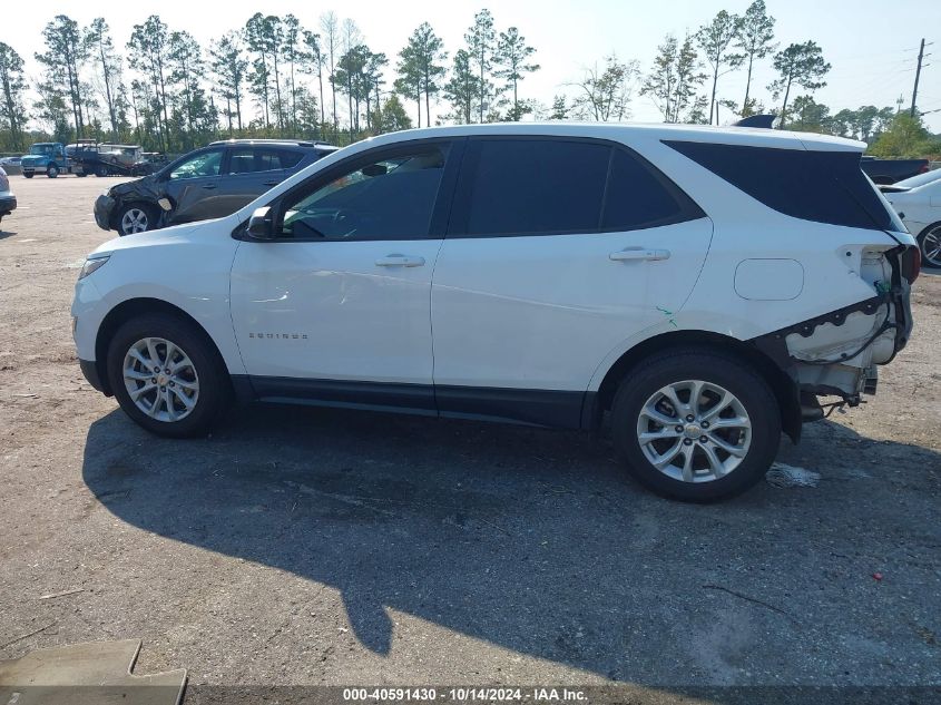 2019 Chevrolet Equinox Ls VIN: 2GNAXHEV0K6261987 Lot: 40591430