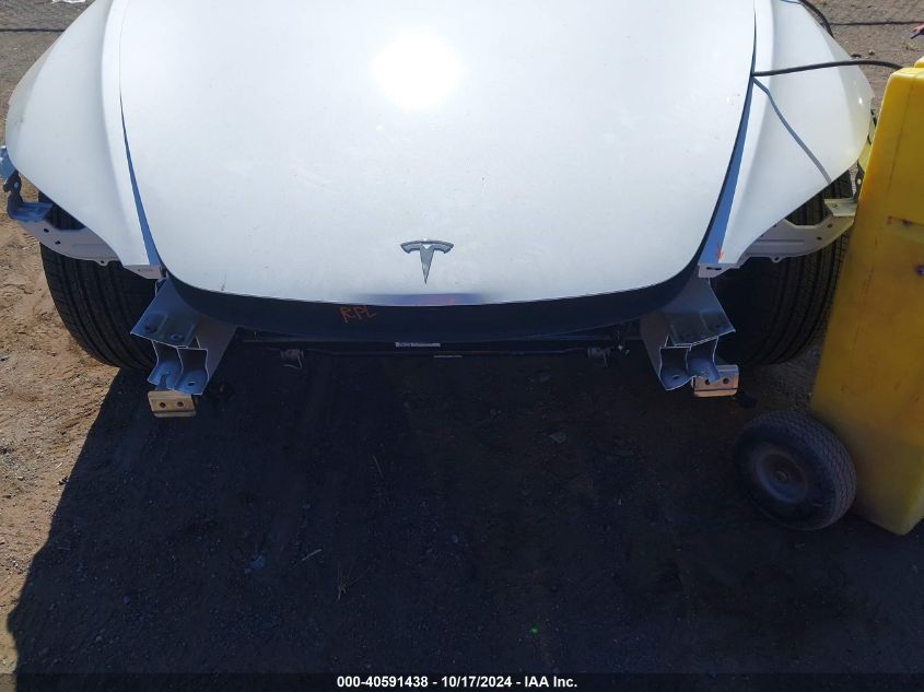 2024 Tesla Model 3 Long Range Dual Motor All-Wheel Drive VIN: 5YJ3E1EB9RF796700 Lot: 40591438