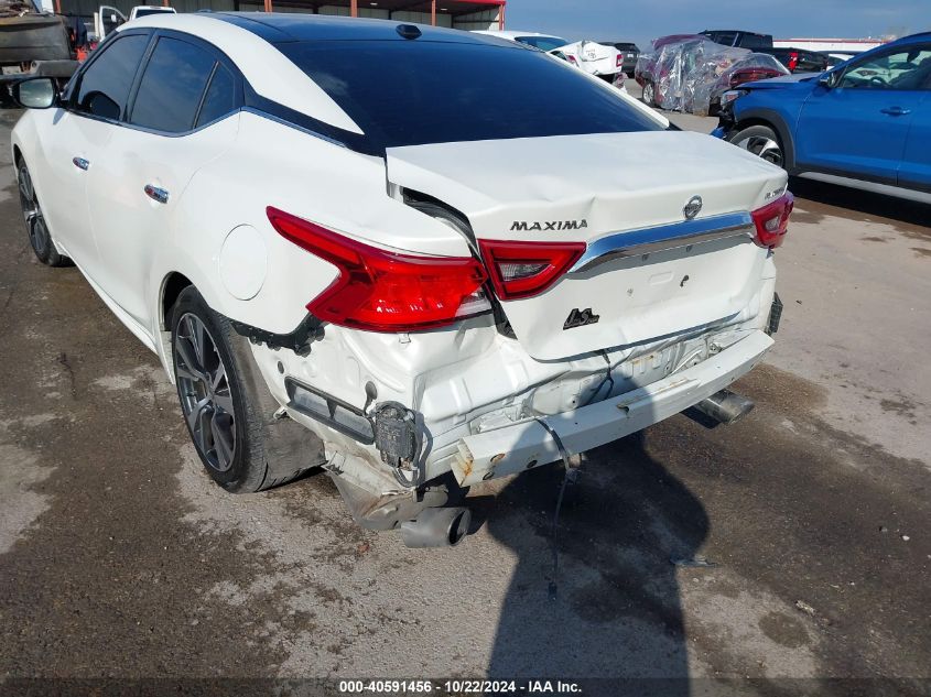 2017 Nissan Maxima 3.5 Platinum VIN: 1N4AA6AP0HC439943 Lot: 40591456