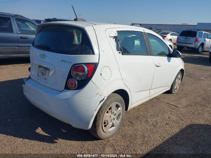 2016 Chevrolet Sonic Ls Auto VIN: 1G1JA6SH1G4148967 Lot: 40591477