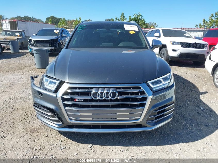 2020 Audi Sq5 Premium Plus Tfsi Quattro Tiptronic VIN: WA1B4AFY6L2027884 Lot: 40591479