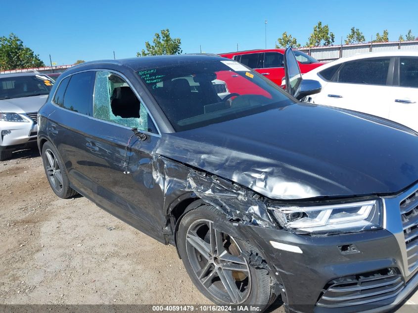 2020 Audi Sq5 Premium Plus Tfsi Quattro Tiptronic VIN: WA1B4AFY6L2027884 Lot: 40591479