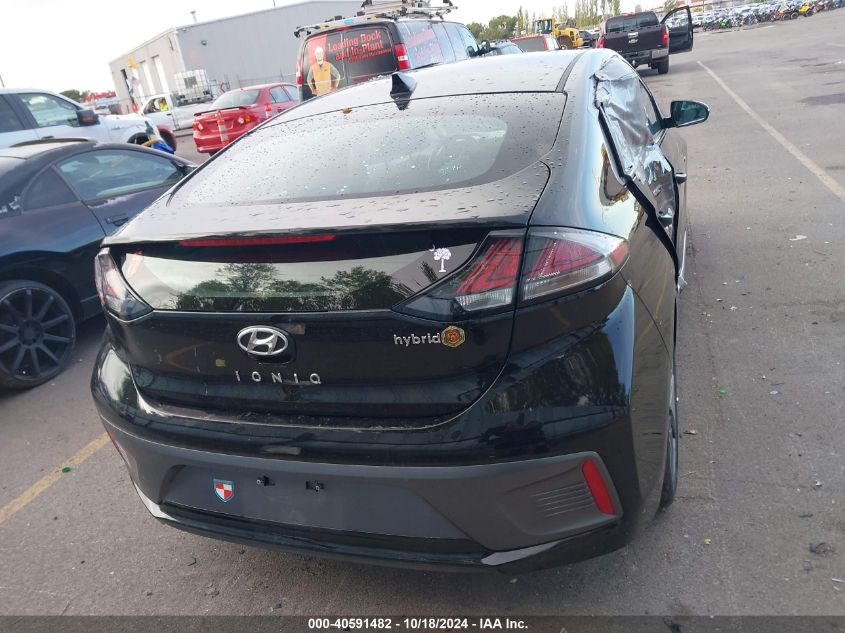 2020 Hyundai Ioniq Hybrid Sel VIN: KMHC85LC7LU227414 Lot: 40591482