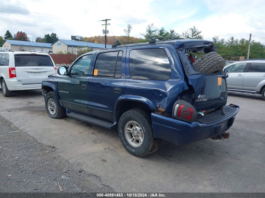 2000 Dodge Durango VIN: 1B4HS28Z9YF146768 Lot: 40591483