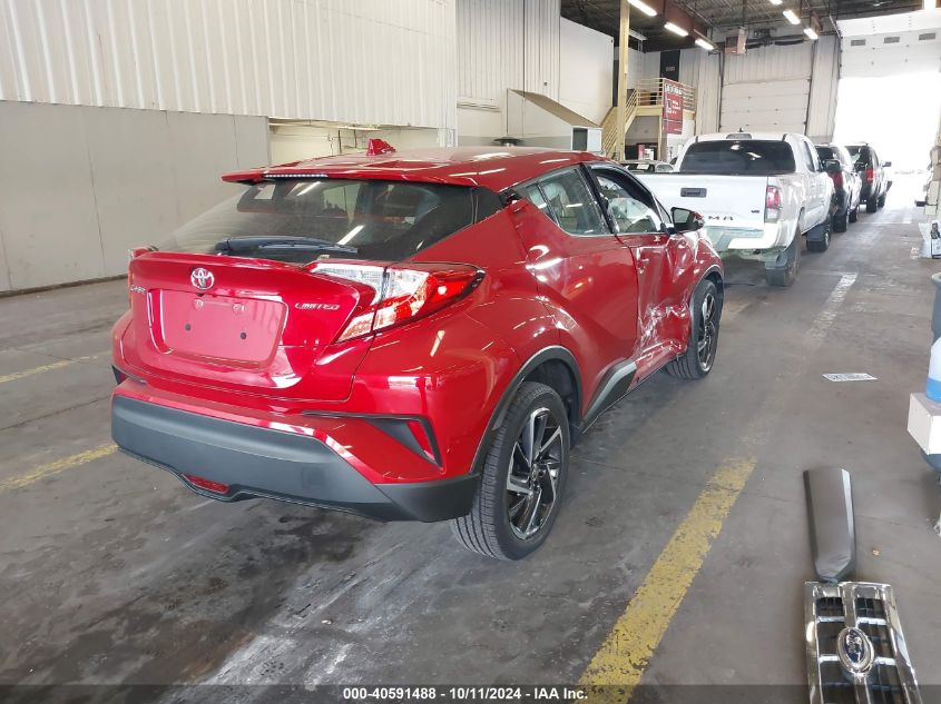 VIN NMTKHMBX9NR140490 2022 Toyota C-HR, Limited no.4