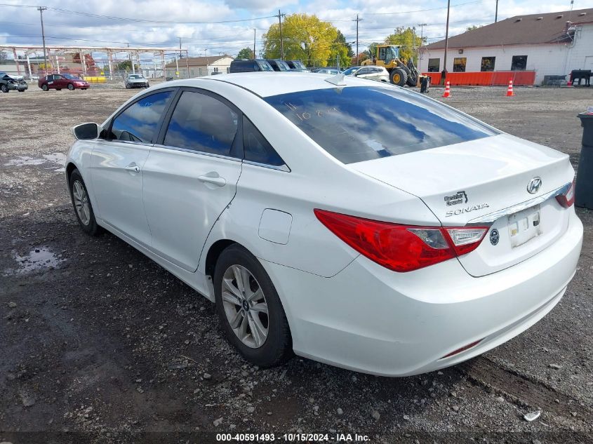 2012 Hyundai Sonata Gls VIN: 5NPEB4AC7CH409328 Lot: 40591493