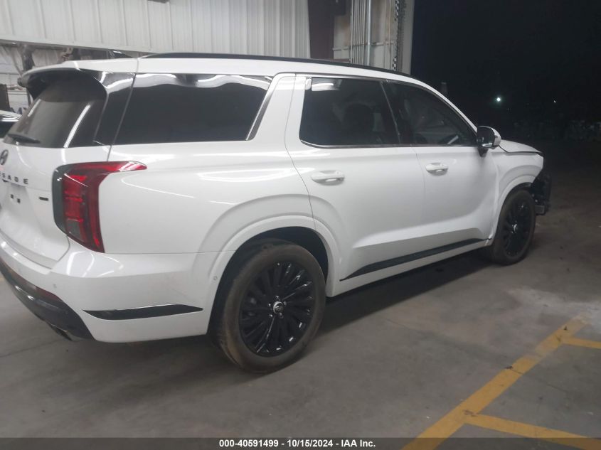 2024 Hyundai Palisade Calligraphy Night Edition VIN: KM8R7DGE3RU764793 Lot: 40591499