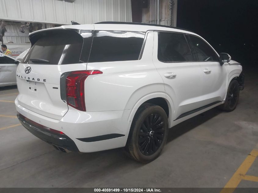 2024 Hyundai Palisade Calligraphy Night Edition VIN: KM8R7DGE3RU764793 Lot: 40591499