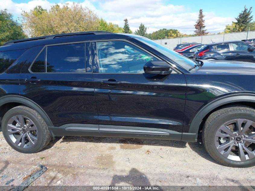 2022 Ford Explorer Xlt VIN: 1FMSK8DH0NGA85207 Lot: 40591504