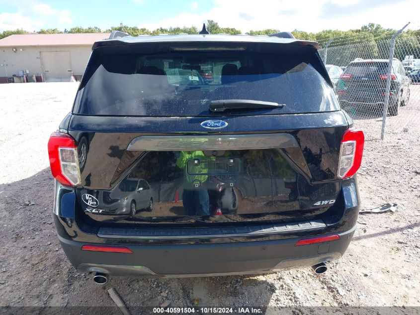 2022 Ford Explorer Xlt VIN: 1FMSK8DH0NGA85207 Lot: 40591504