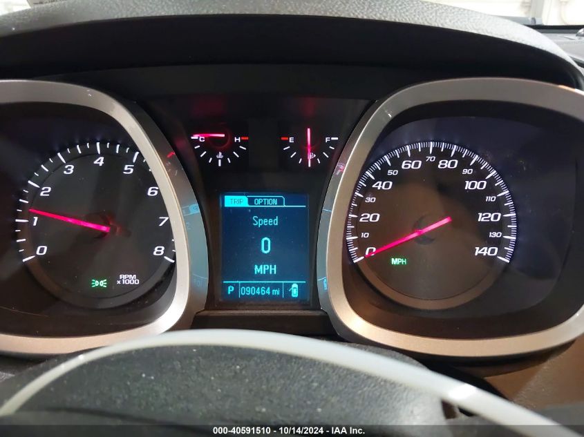 2016 Chevrolet Equinox Lt VIN: 2GNALCEK2G1157459 Lot: 40591510