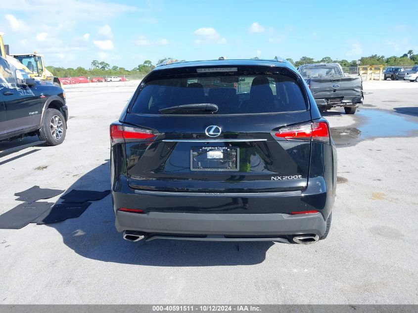 2017 Lexus Nx 200T VIN: JTJYARBZ2H2079040 Lot: 40591511