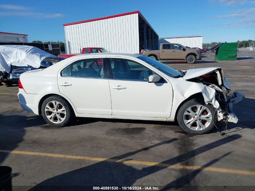 2012 Ford Fusion Se VIN: 3FAHP0HA8CR351339 Lot: 40591530