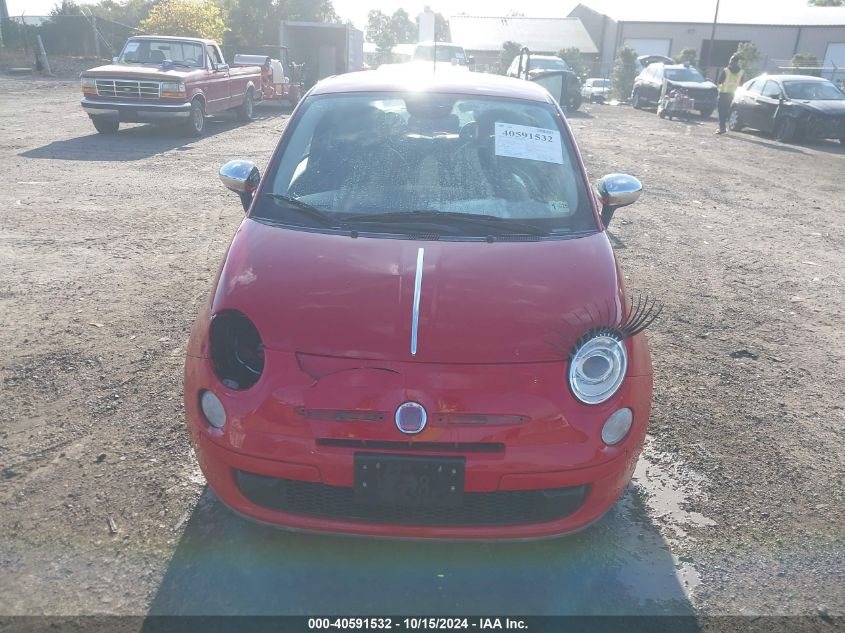 2014 Fiat 500 Pop VIN: 3C3CFFARXET288278 Lot: 40591532