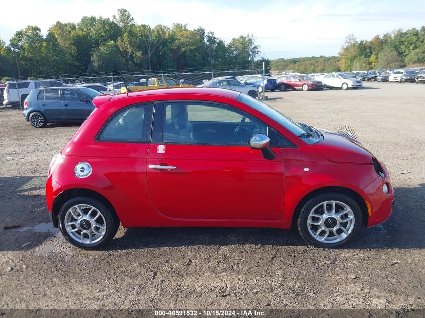 2014 Fiat 500 Pop VIN: 3C3CFFARXET288278 Lot: 40591532