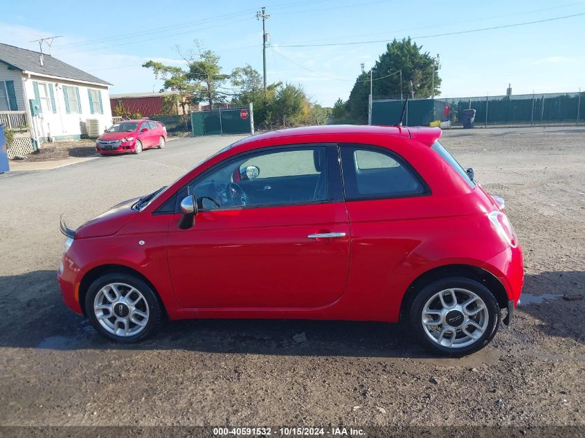 2014 Fiat 500 Pop VIN: 3C3CFFARXET288278 Lot: 40591532