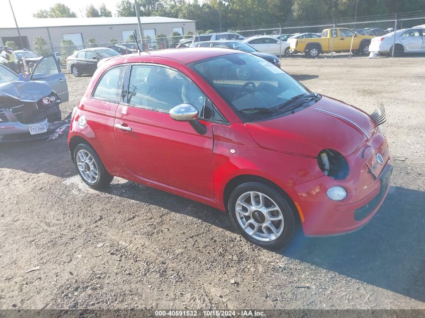 2014 Fiat 500 Pop VIN: 3C3CFFARXET288278 Lot: 40591532