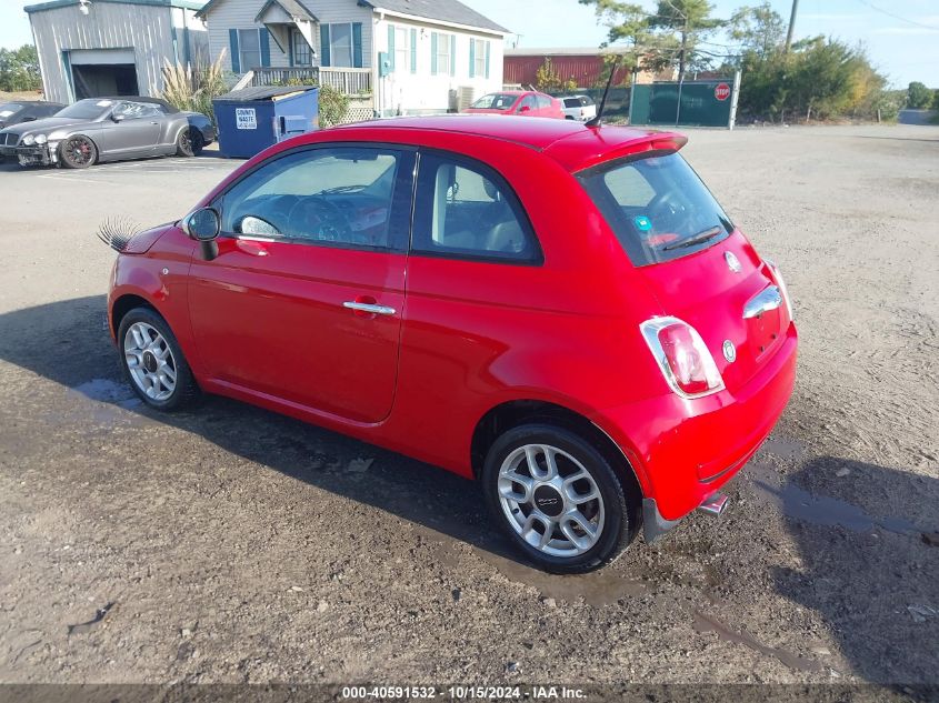 2014 Fiat 500 Pop VIN: 3C3CFFARXET288278 Lot: 40591532