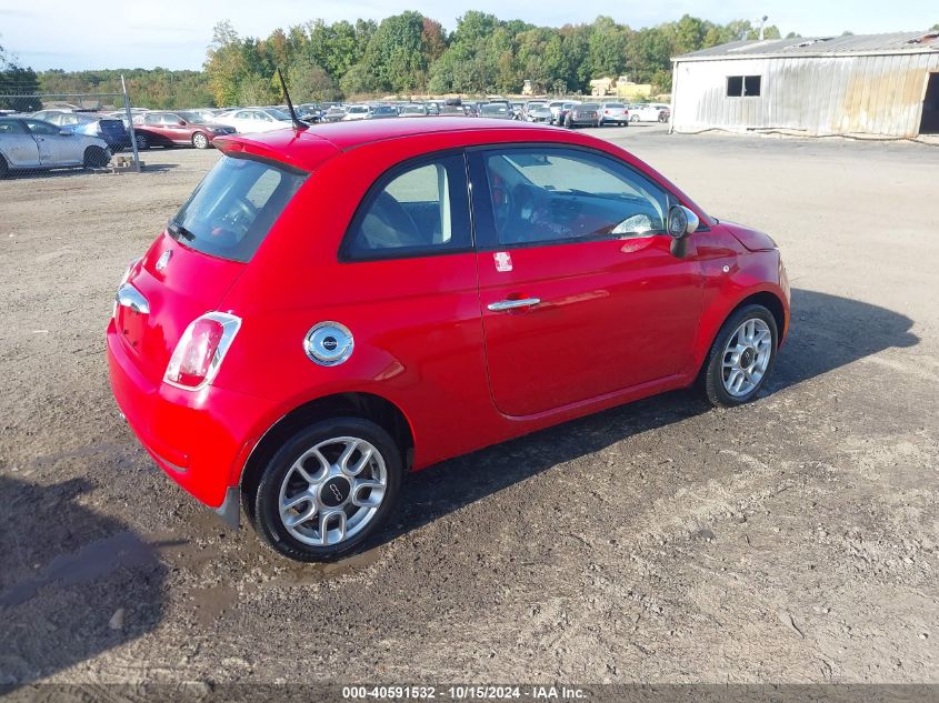 2014 Fiat 500 Pop VIN: 3C3CFFARXET288278 Lot: 40591532