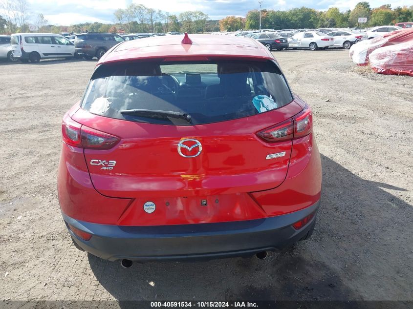 2017 Mazda Cx-3 Touring VIN: JM1DKFC71H0153621 Lot: 40591534