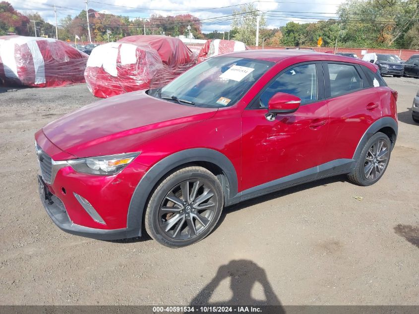 2017 Mazda Cx-3 Touring VIN: JM1DKFC71H0153621 Lot: 40591534