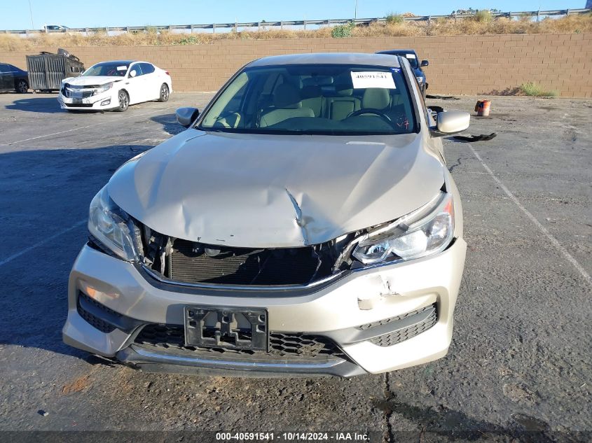 2017 Honda Accord Lx VIN: 1HGCR2F32HA251898 Lot: 40591541