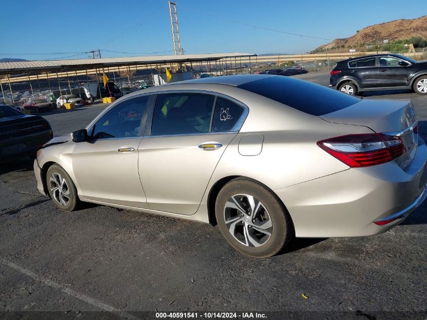 2017 Honda Accord Lx VIN: 1HGCR2F32HA251898 Lot: 40591541