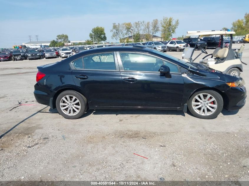 2012 Honda Civic Ex-L VIN: 19XFB2F94CE030295 Lot: 40591544